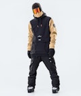 Wylie 10k Ski Jacket Men Patch Black/Gold, Image 4 of 6