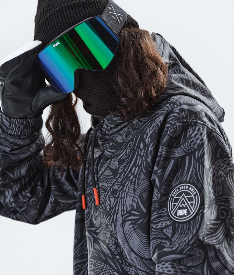 Dope Wylie 10k Snowboard Jacket Men Patch Shallowtree
