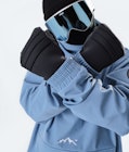 Dope Wylie 10k Snowboard Jacket Men Patch Blue Steel