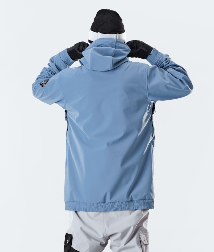 Wylie 10k Snowboard Jacket Men Patch Blue Steel, Image 6 of 8