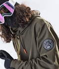 Wylie 10k Kurtka Snowboardowa Mężczyźni Patch Olive Green, Zdjęcie 3 z 9