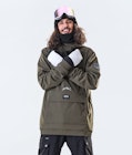 Dope Wylie 10k Snowboard jas Heren Patch Olive Green