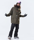Dope Wylie 10k Chaqueta Snowboard Hombre Patch Olive Green