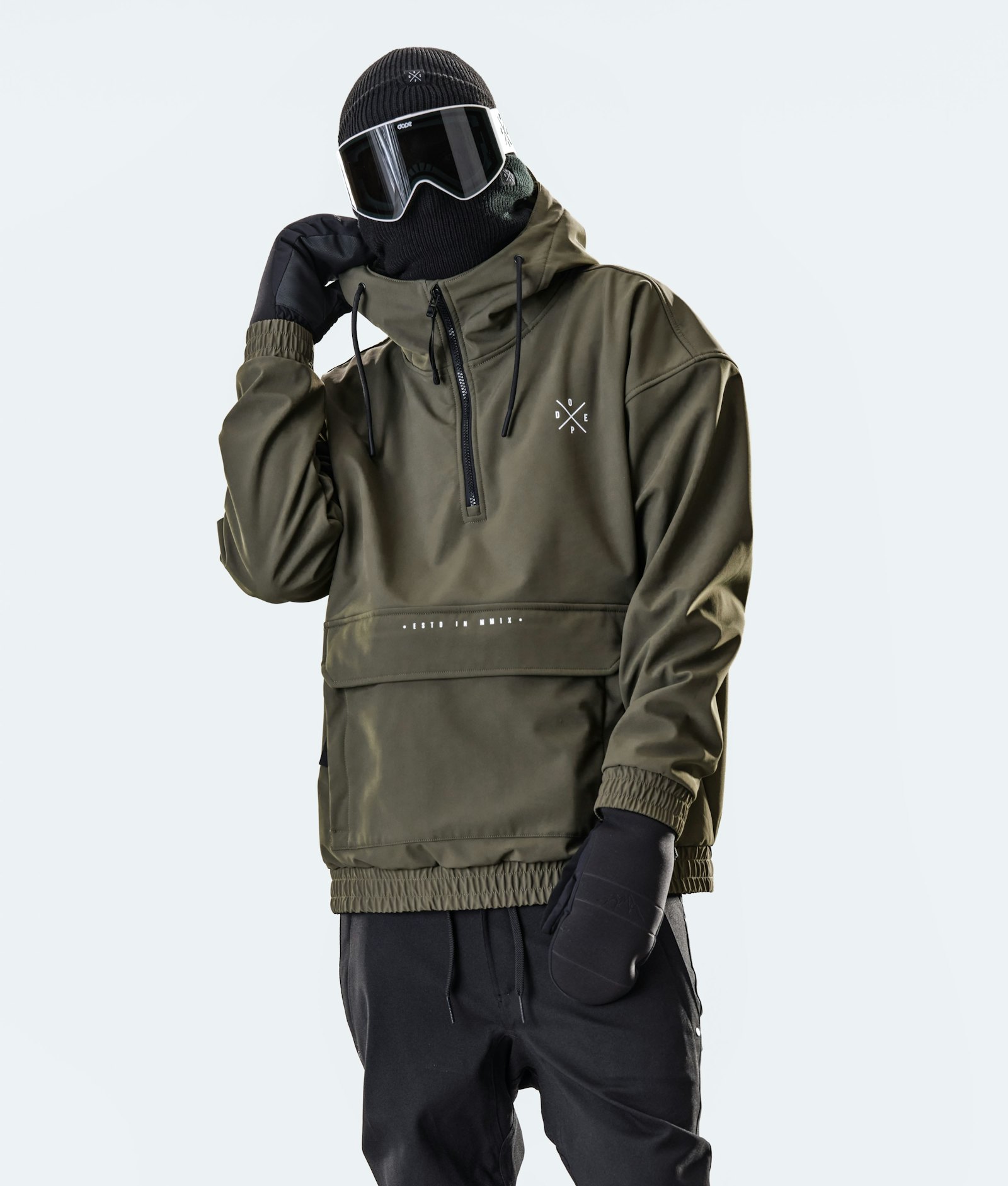 Dope Cyclone 2020 Snowboard Jacket Men Olive Green | Dopesnow.com