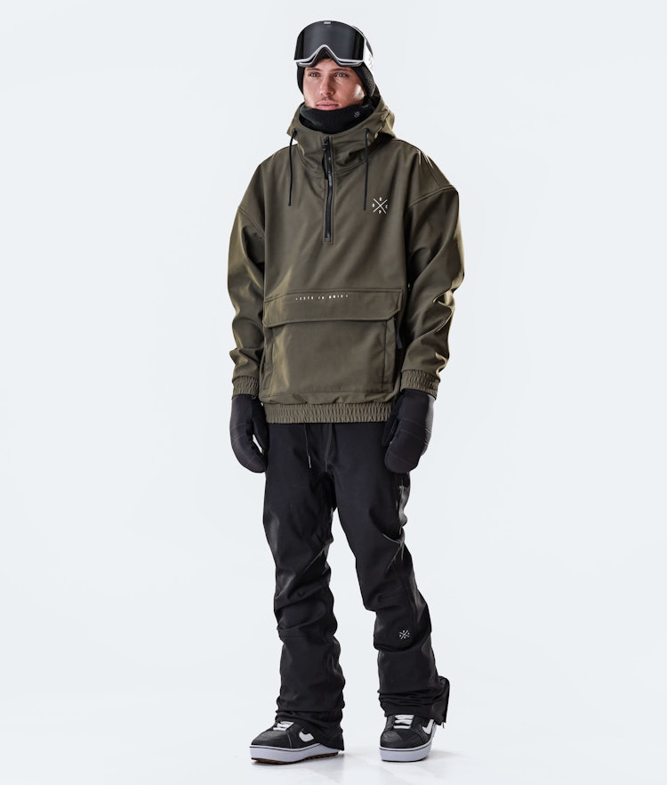 Cyclone 2020 Snowboard Jacket Men Olive Green, Image 6 of 8