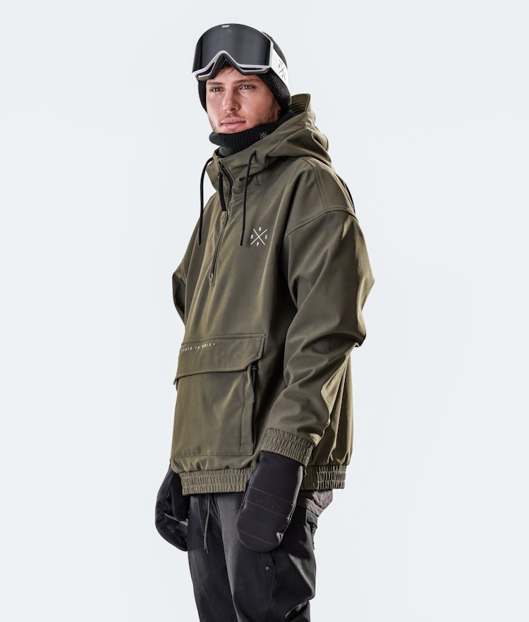 Cyclone 2020 Ski Jacket Men Olive Green, Image 4 of 8