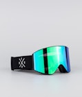 Dope Sight 2020 Masque de ski Black/Green Mirror