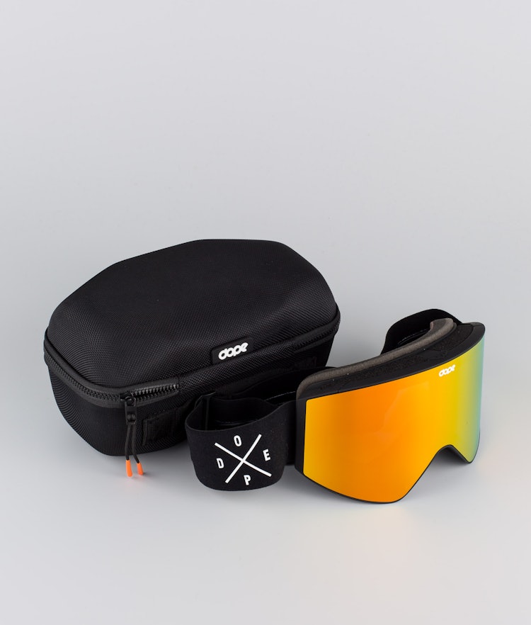 Sight 2020 Gafas de esquí Black/Red Mirror