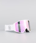 Dope Sight 2020 Ski Goggles White/Pink Mirror