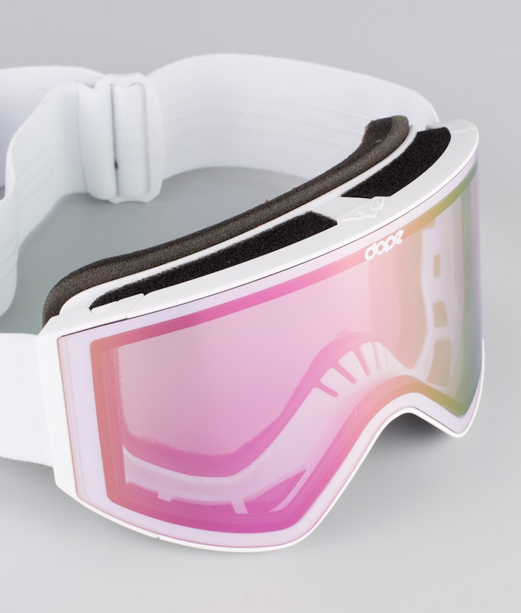 Sight 2020 Skibrille White/Pink Mirror