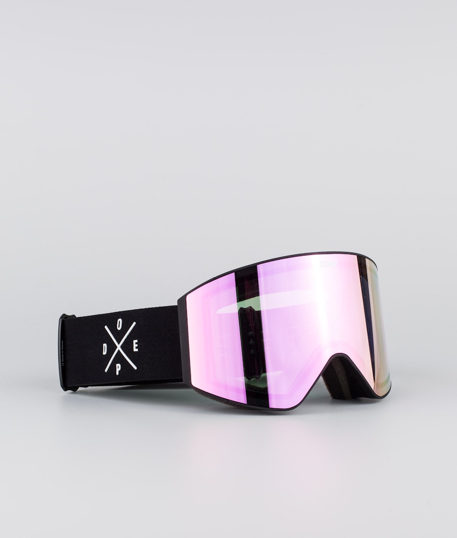 Dope Sight 2020 Skibrille Black/Pink Mirror
