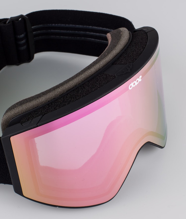 Dope Sight 2020 Gafas de esquí Black/Pink Mirror