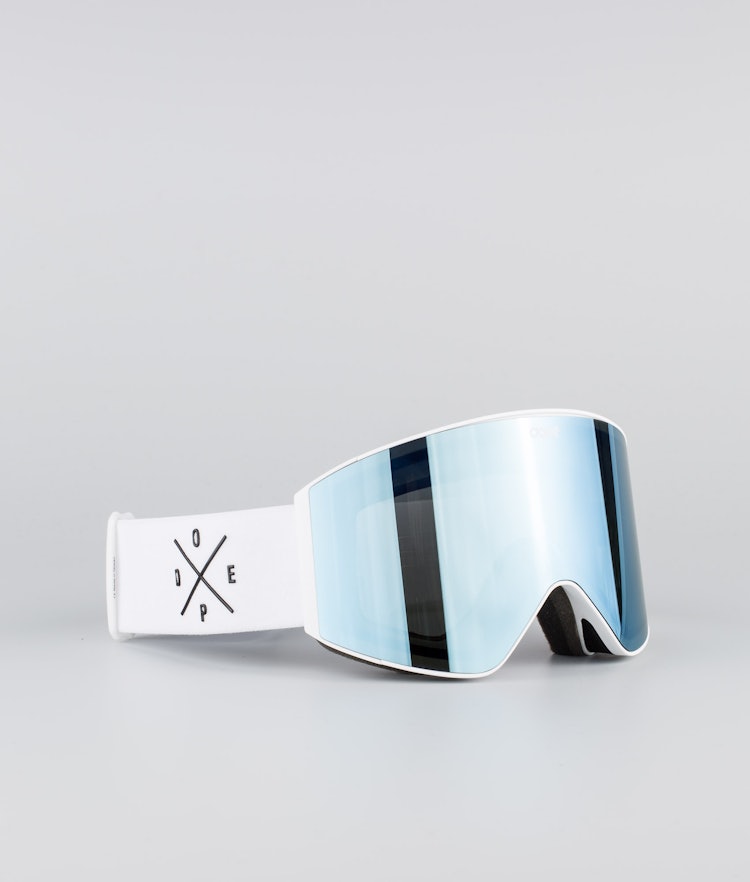 Sight 2020 Ski Goggles White/Blue Mirror