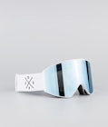 Dope Sight 2020 Masque de ski White/Blue Mirror