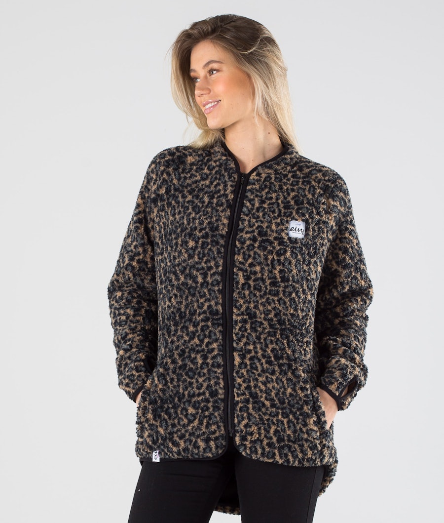 Eivy Redwood Sherpa Jacket Leopard