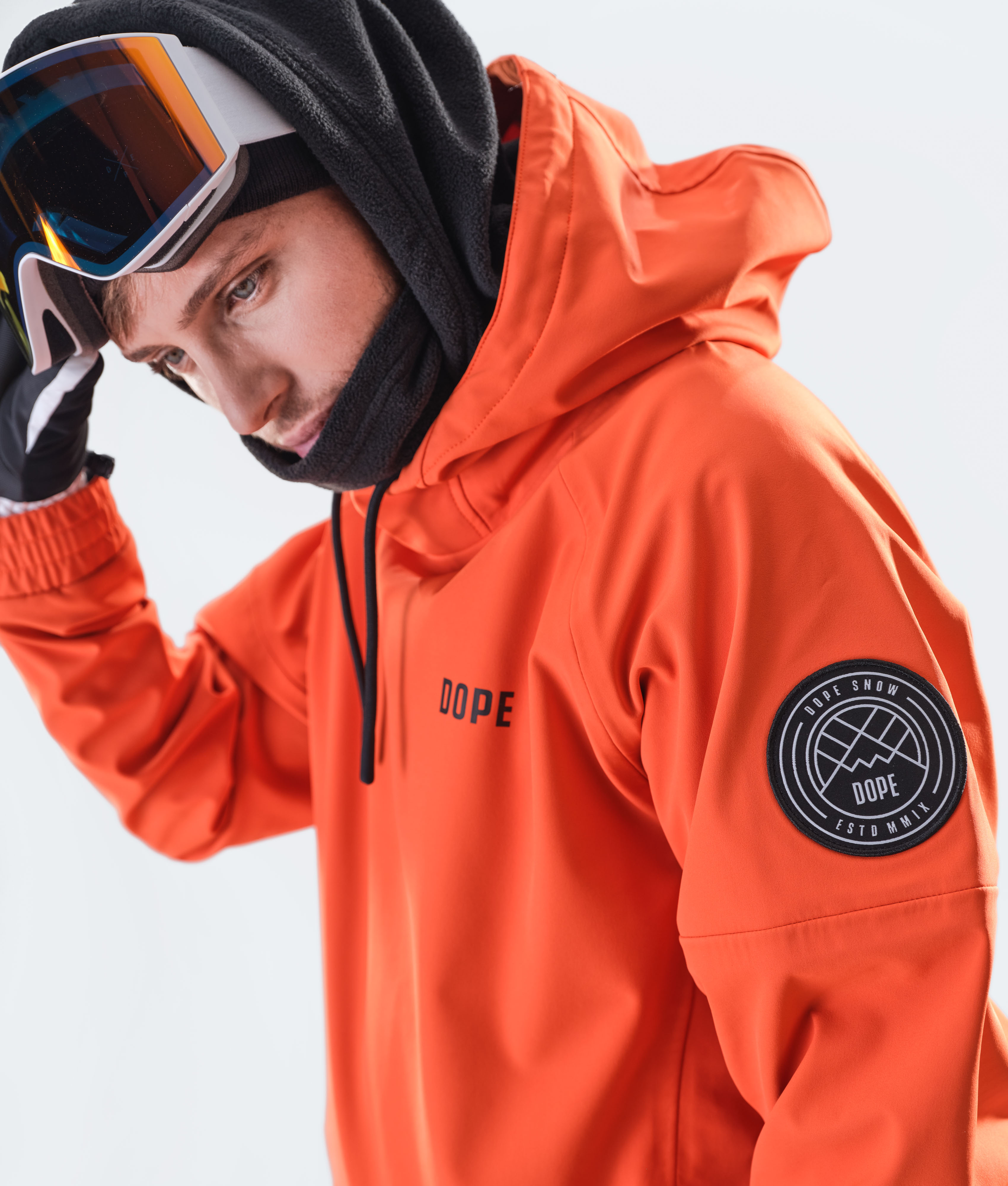 Dope Rogue Snowboard Jacket Men Orange Dopesnow NZ