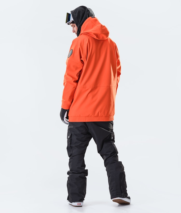 Rogue Snowboard Jacket Men Orange, Image 9 of 9