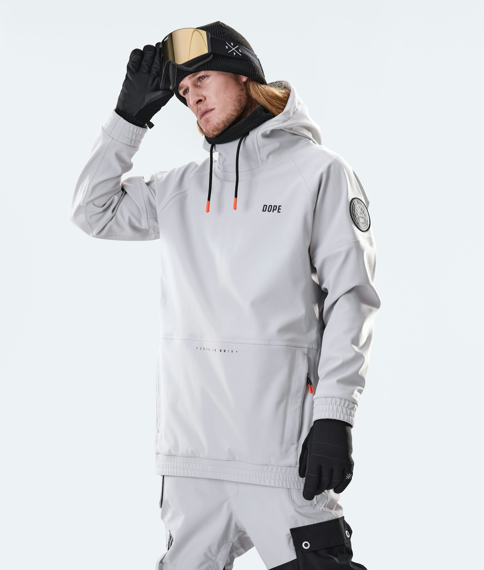 Rogue Snowboard jas Heren Light Grey