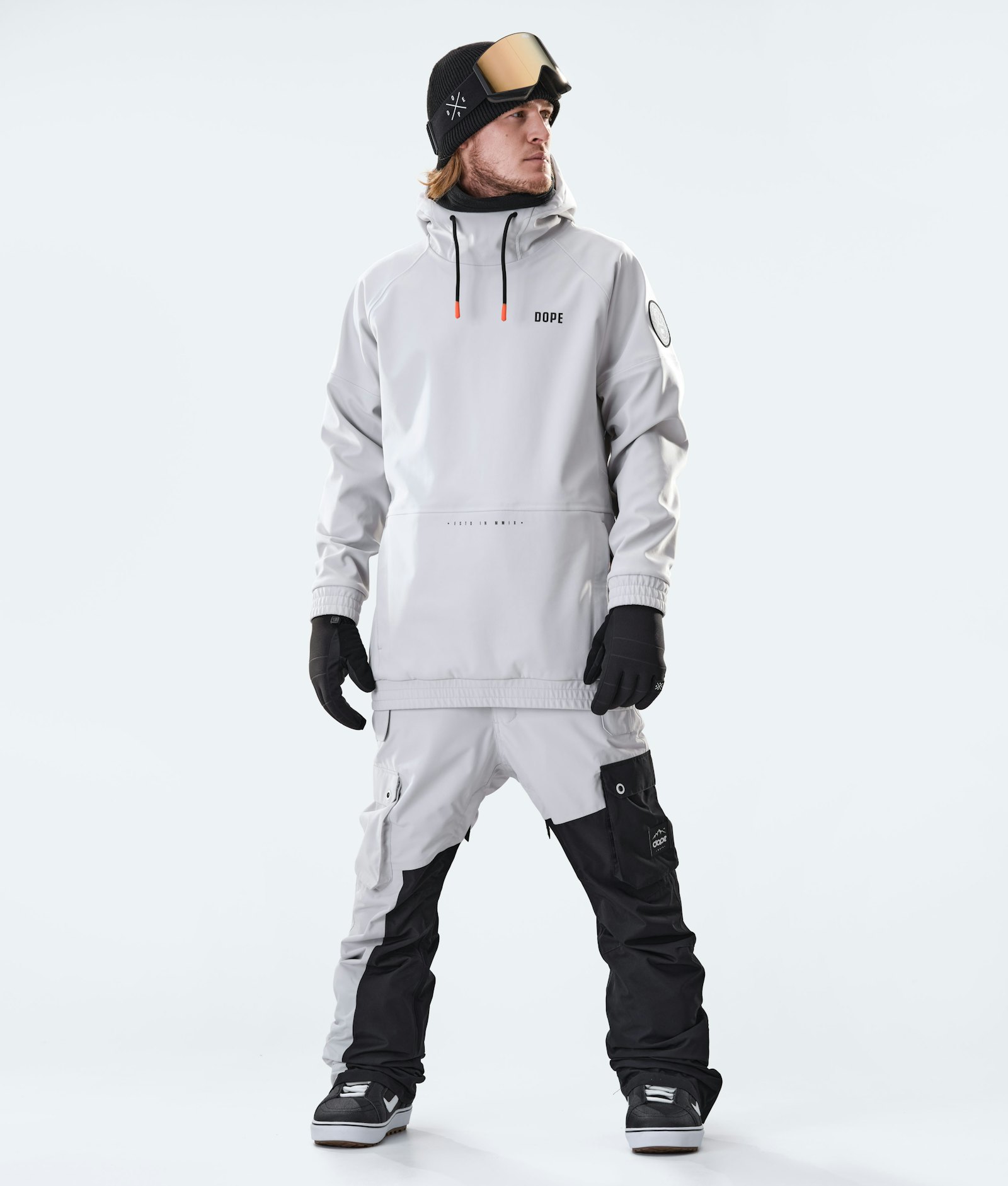 Rogue Snowboard Jacket Men Light Grey