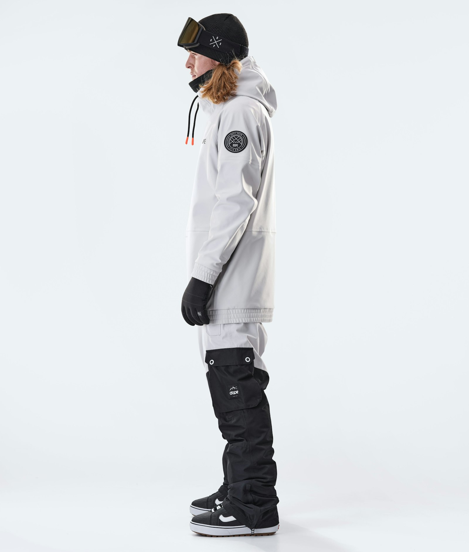 Dope Rogue Snowboard jas Heren Light Grey