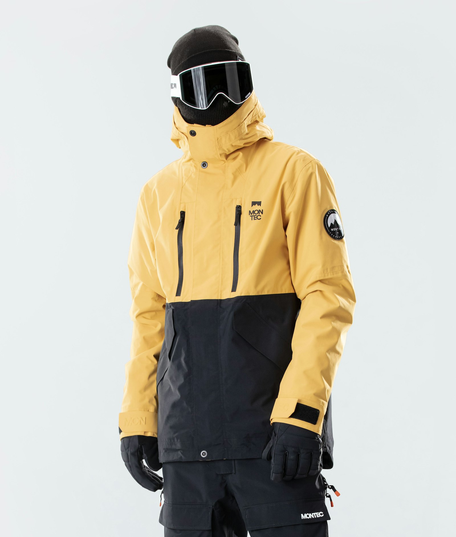 Montec Roc Snowboard Jacket Men Yellow/Black