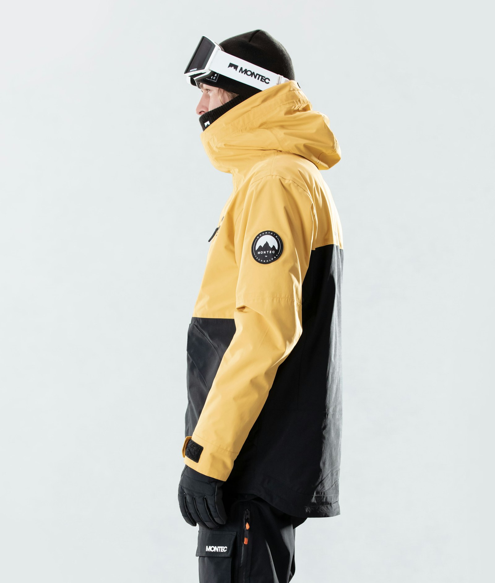 Montec Roc Snowboard jas Heren Yellow/Black