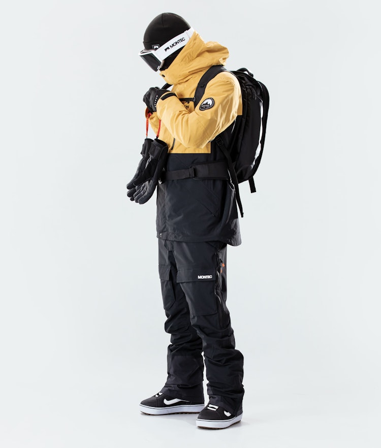 Roc Bunda na Snowboard Pánské Yellow/Black