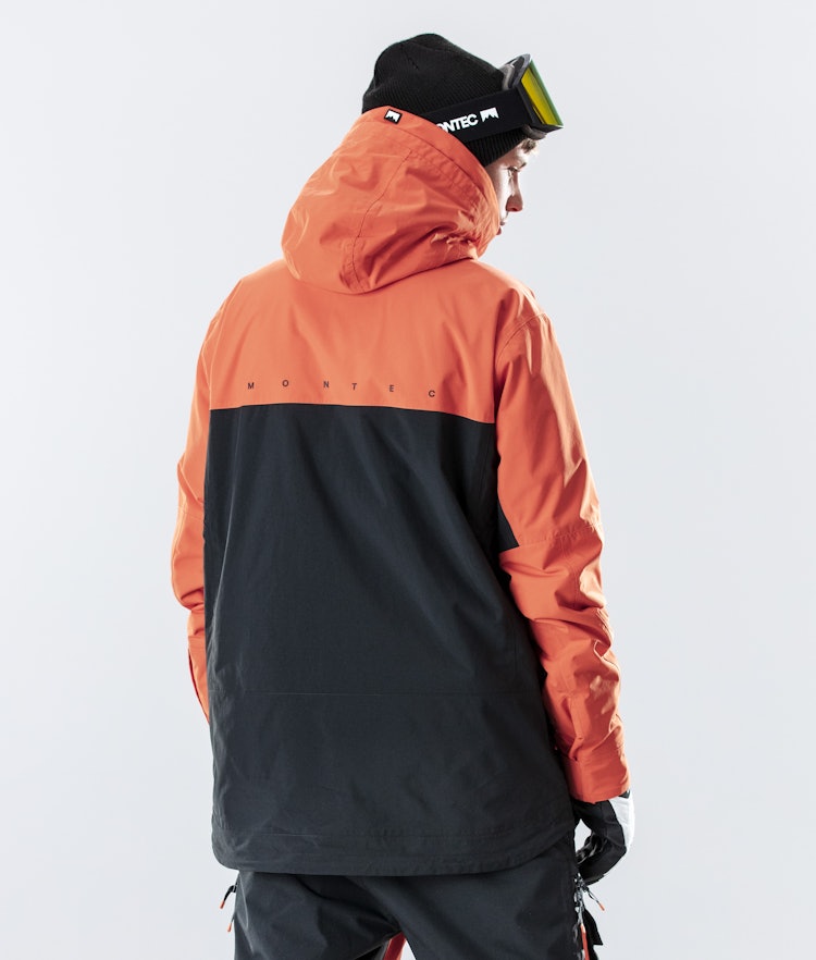 Roc Snowboard Jacket Men Orange/Black Renewed
