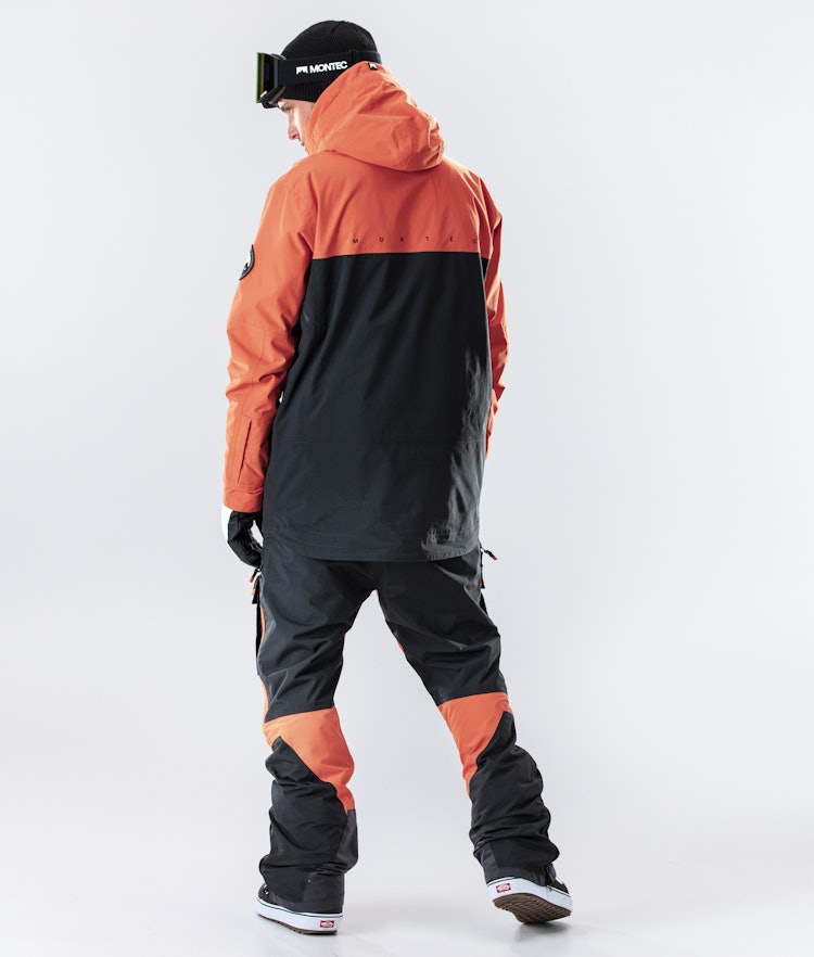 Montec Roc Snowboardjakke Herre Orange/Black