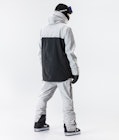 Roc Snowboard Jacket Men Light Grey/Black Renewed