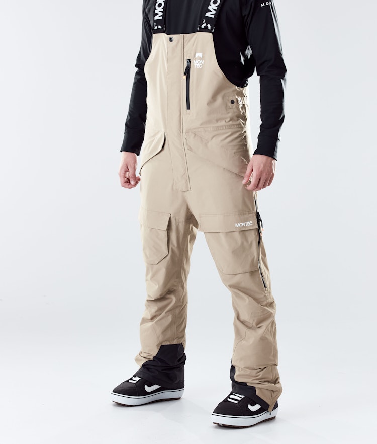 Fawk 2020 Spodnie Snowboardowe Mężczyźni Khaki