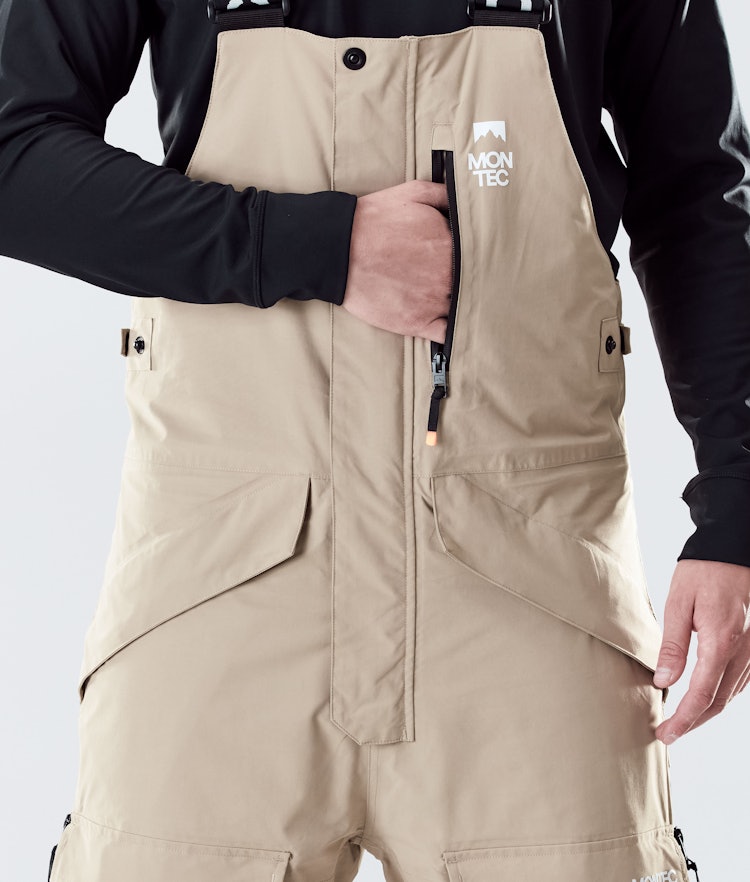 Fawk 2020 Kalhoty na Snowboard Pánské Khaki