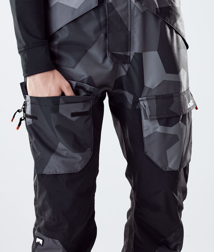 Montec Fawk 2020 Spodnie Snowboardowe Mężczyźni Night Camo/Black