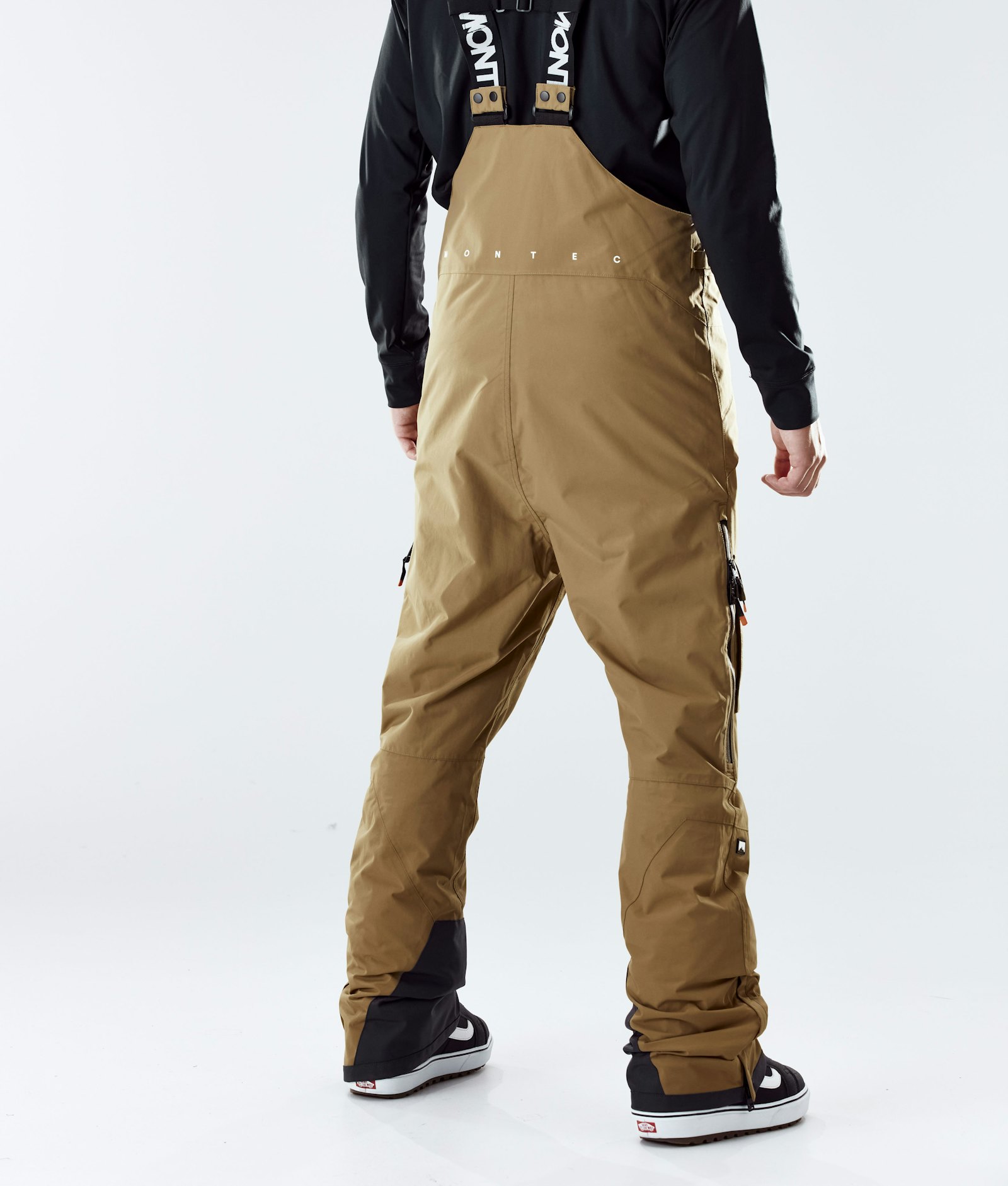 Montec Fawk 2020 Spodnie Snowboardowe Mężczyźni Gold