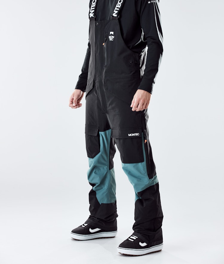 Montec Fawk 2020 Snowboard Pants Men Black/Atlantic