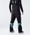 Fawk 2020 Pantalon de Snowboard Homme Black/Atlantic, Image 3 sur 6