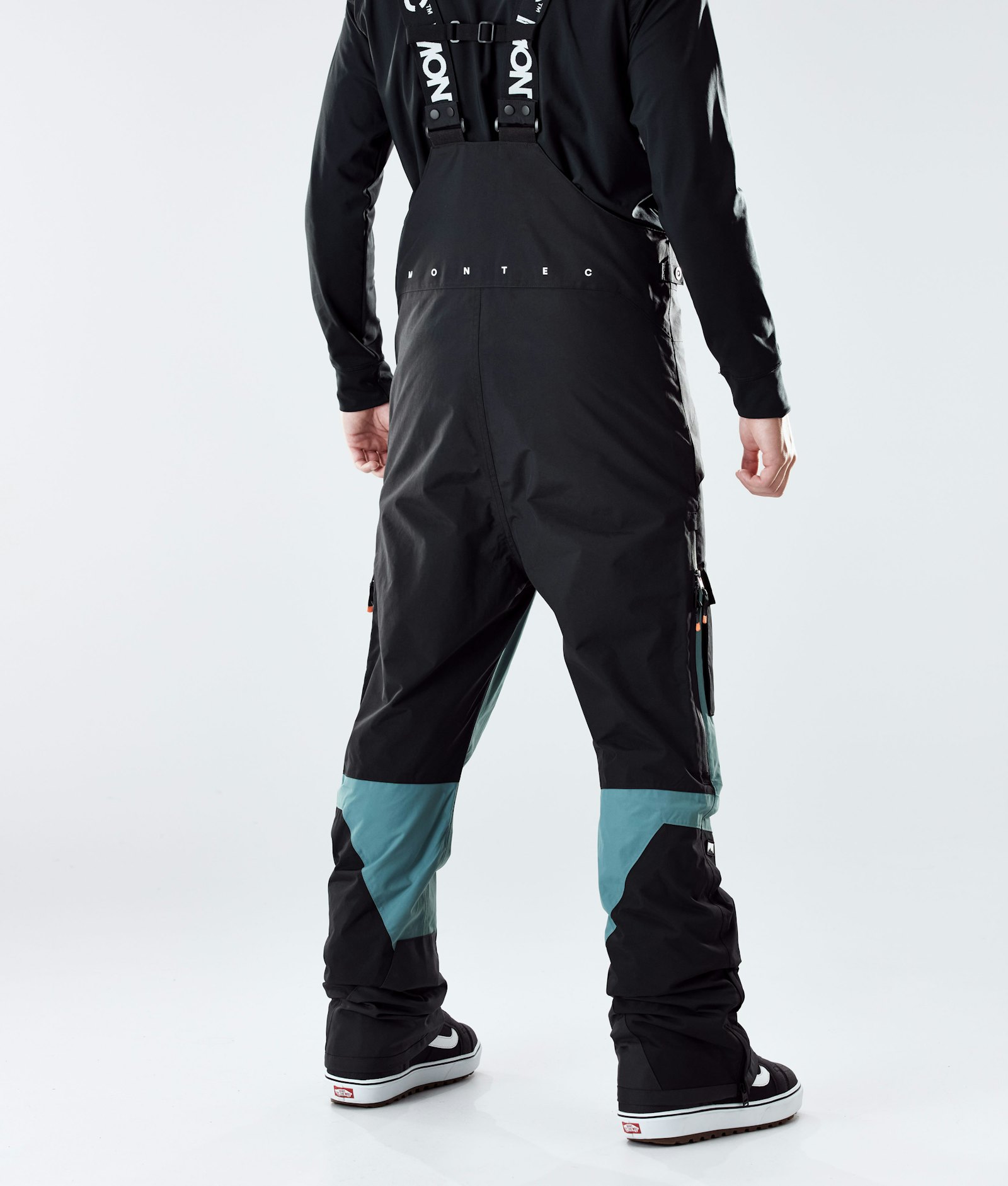 Montec Fawk 2020 Kalhoty na Snowboard Pánské Black/Atlantic