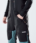 Montec Fawk 2020 Spodnie Snowboardowe Mężczyźni Black/Atlantic, Zdjęcie 5 z 6