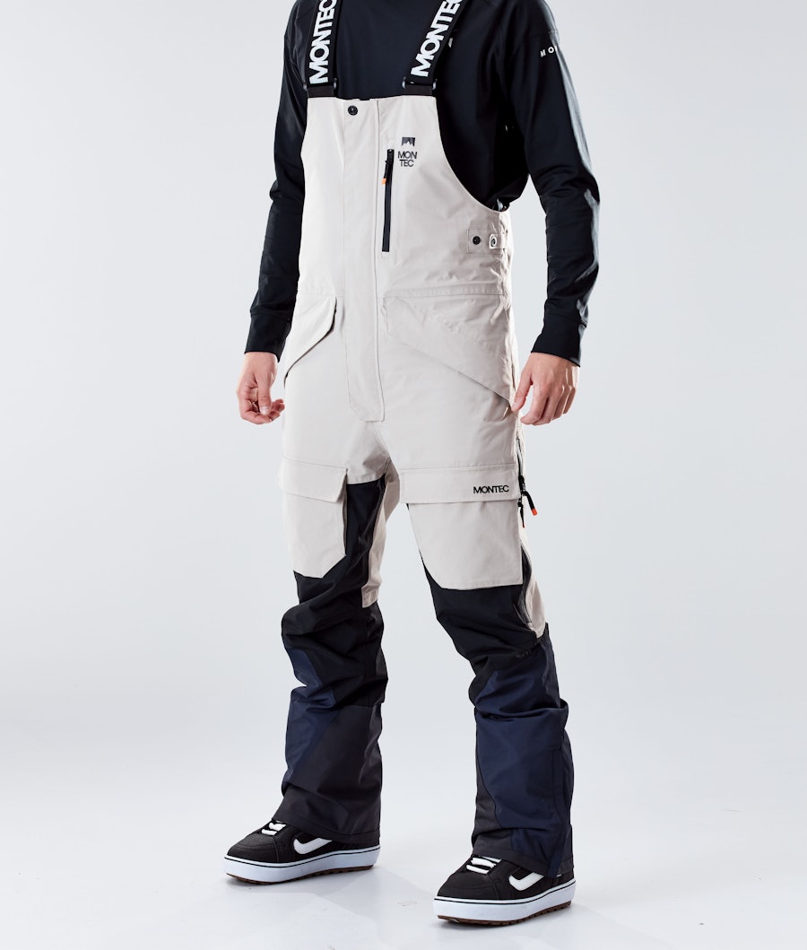 Fawk 2020 Snowboard Pants Men Sand/Black/Marine Renewed