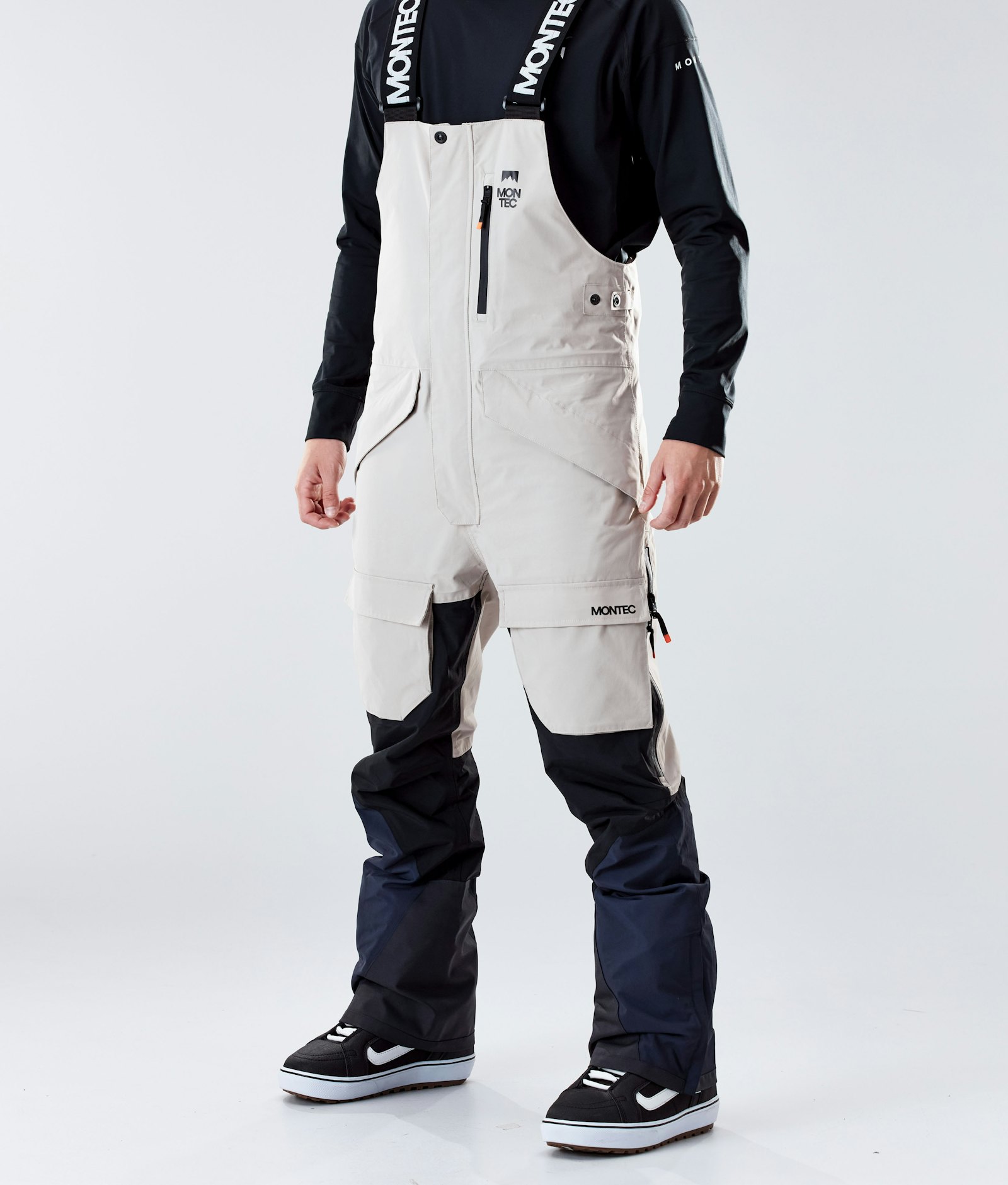 Montec Fawk 2020 Kalhoty na Snowboard Pánské Sand/Black/Marine