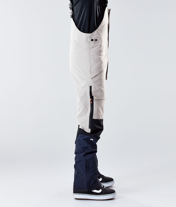 Fawk 2020 Pantaloni Snowboard Uomo Sand/Black/Marine, Immagine 2 di 6