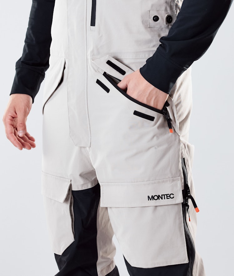 Montec Fawk 2020 Spodnie Snowboardowe Mężczyźni Sand/Black/Marine, Zdjęcie 5 z 6