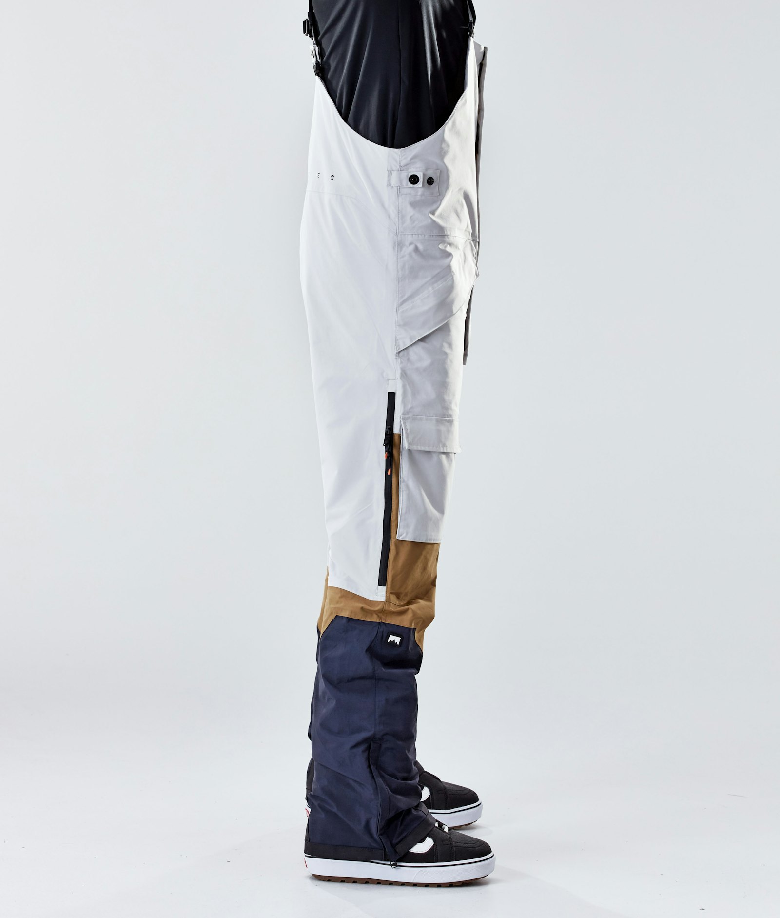 Fawk 2020 Kalhoty na Snowboard Pánské Light Grey/Gold/Marine