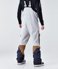 Montec Fawk 2020 Kalhoty na Snowboard Pánské Light Grey/Gold/Marine