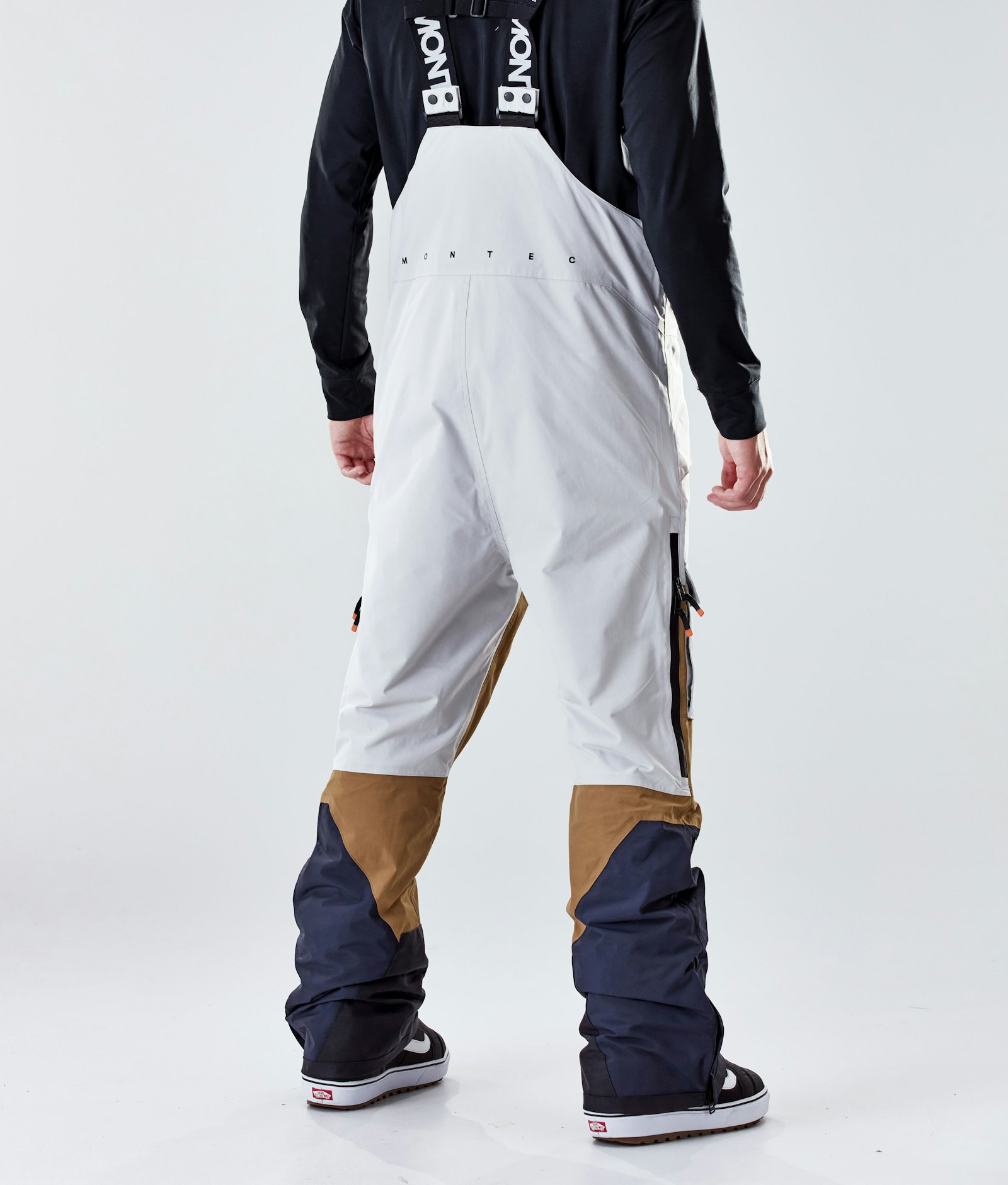 Montec Fawk 2020 Pantalon de Snowboard Homme Light Grey/Gold/Marine