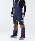 Montec Fawk 2020 Spodnie Snowboardowe Mężczyźni Marine/Gold/Purple, Zdjęcie 1 z 6