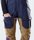 Montec Fawk 2020 Pantalon de Snowboard Homme Marine/Gold/Purple