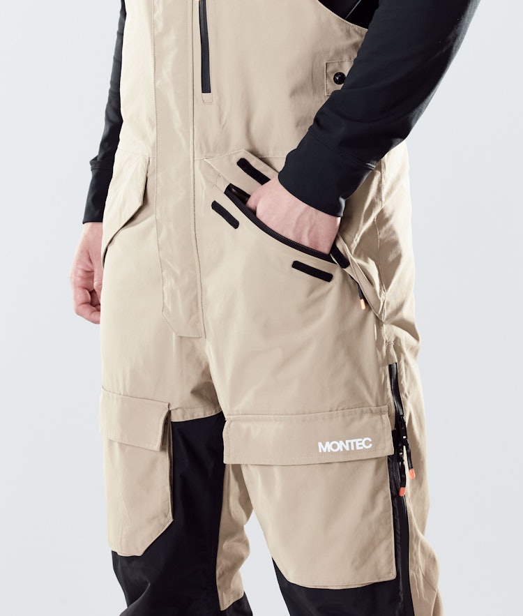 Montec Fawk 2020 Pantalones Snowboard Hombre Khaki/Black
