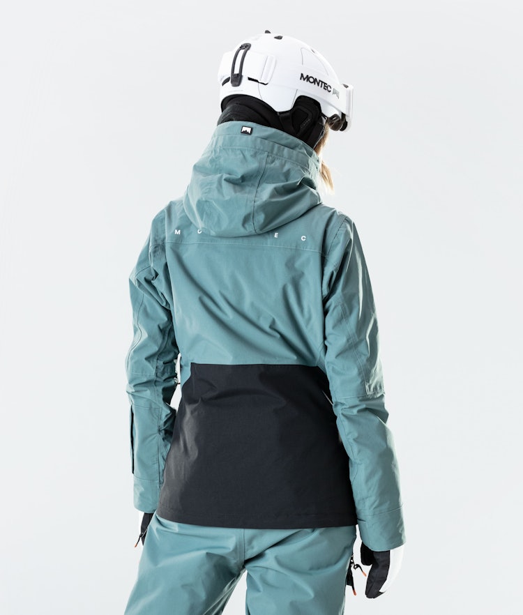 Moss W 2020 Snowboard Jacket Women Atlantic/Black, Image 5 of 9