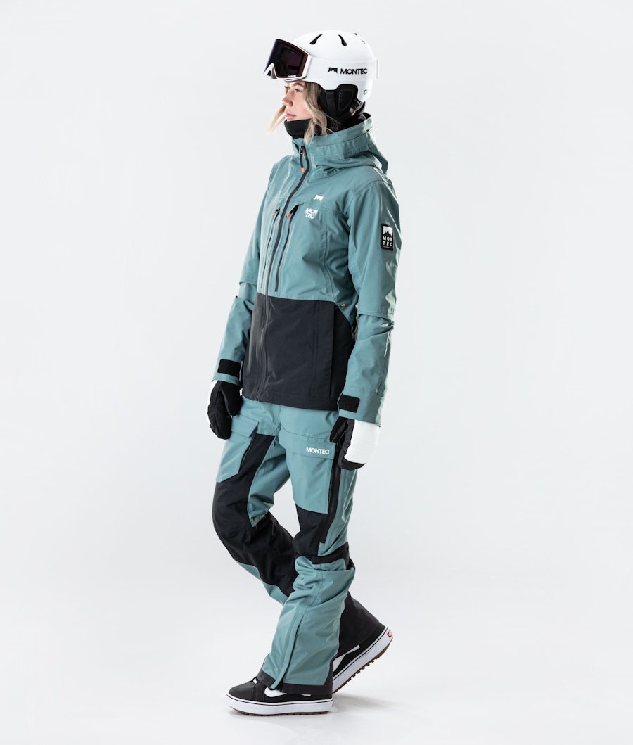 Moss W 2020 Snowboard Jacket Women Atlantic/Black